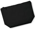 Pochette en coton organique - WM840 Trousse de toilette personnalisée Westford Mill Noir S 