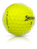 Balle Srixon New Z Star-7 personnalisée balle de golf srixon Jaune 
