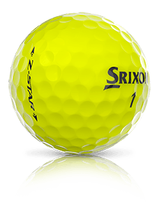 Balle Srixon New Z Star-7 personnalisée balle de golf srixon Jaune 