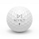 Balles mynt golf personnalisé - Wizard pro minimum de commande : 12 douzaines Mynt golf 
