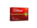 Balle Titleist Trufeel personnalisée balle de golf Titleist Logo Jaune 