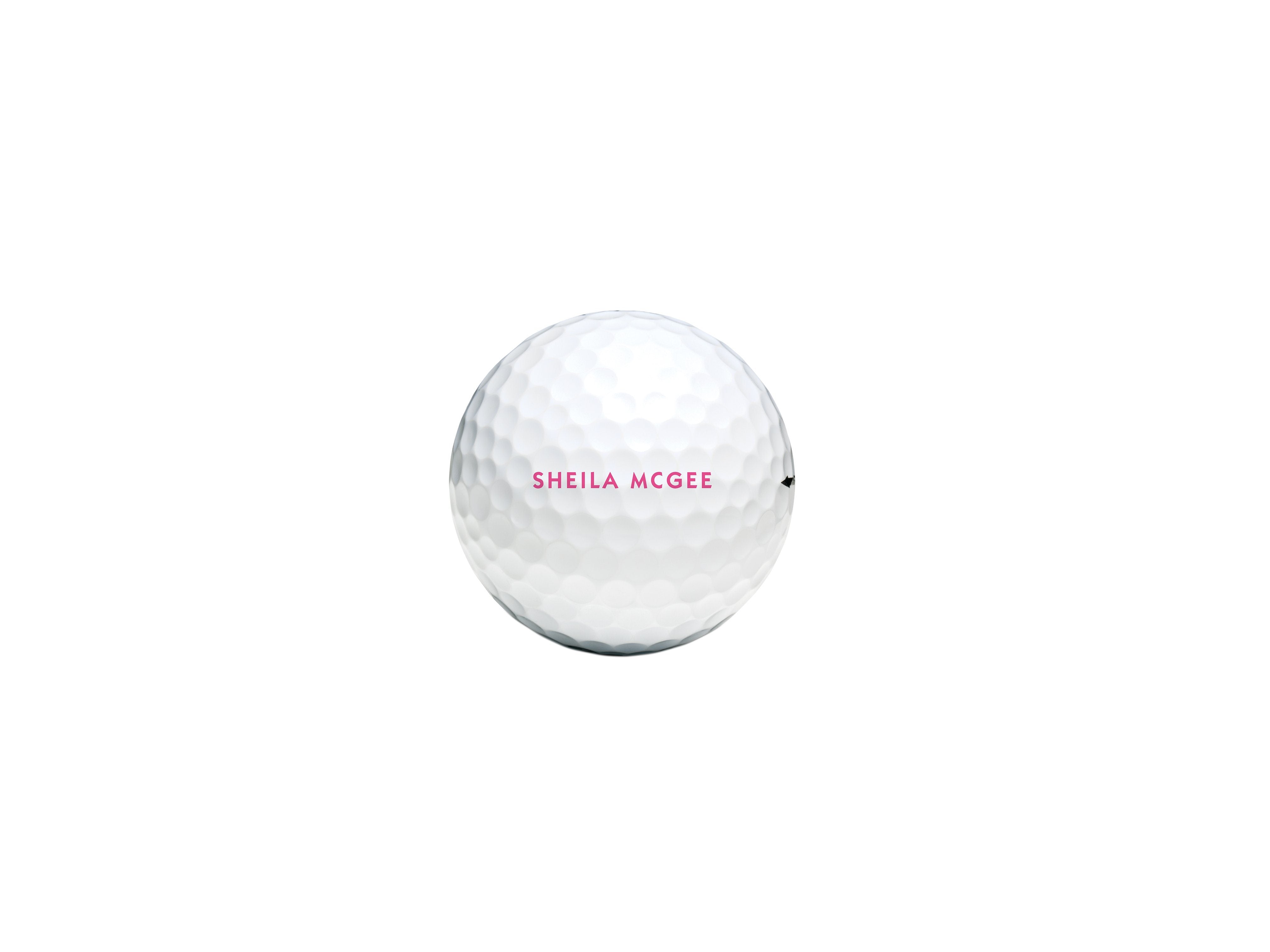 Balle Titleist pro v1 X personnalisée balle de golf Titleist Personnalisation. Blanc 